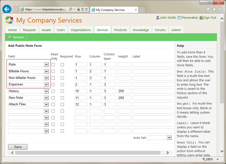 Service Costing