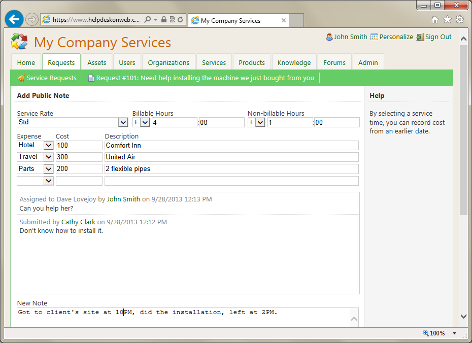 Service Costing